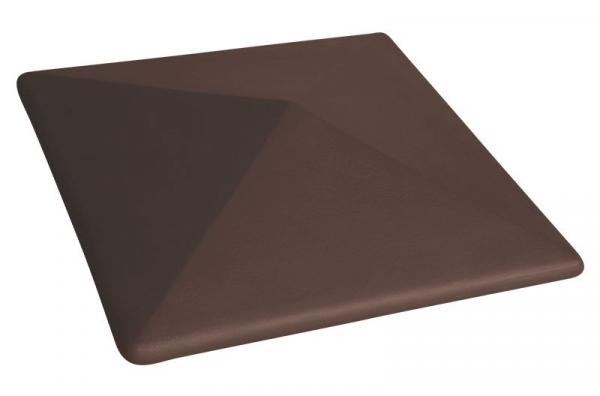 Клинкерный колпак для забора King Klinker - (03) Natural brown