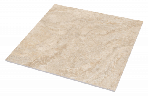 Утолщённый керамогранит Albottega Travertine Beige, 600х600х20 мм