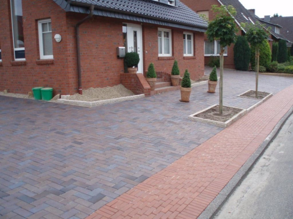Тротуарный кирпич ABC Klinkergruppe Mitternachtblau, 200х100х52 мм