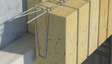 Элемент перемычки вертикальной фиксации кирпича Bricko SK-V