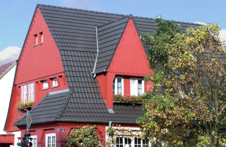 Керамическая черепица Roben Rheinland Altfarben