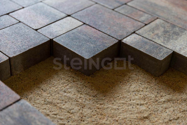 Тротуарная плитка Steingot Бавария, Железный камень (Stein Ferro), 60 мм