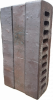 Ригельный клинкерный кирпич БКЗ Монблан-18/1, 295х85х50 мм