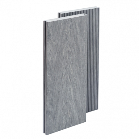 Полнотелая террасная доска Bruggan Multicolor Grey