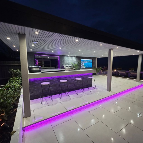 Террасные пластины Lifebrick Limestone Ash, 900x600 мм