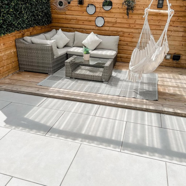 Террасные пластины Lifebrick Limestone Ash, 900x600 мм