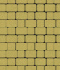 Тротуарная плитка Выбор Классико Жёлтый, Комплект их 2 камней, 40 мм