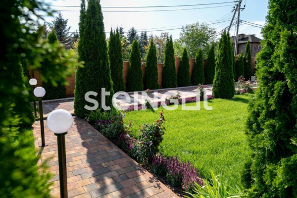 Тротуарная плитка Steingot Новый город, Агатовый камень (Blend), 40 мм