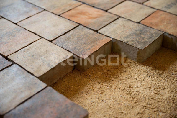 Тротуарная плитка Steingot Старый город, Железный камень (Stein Ferro), 60 мм